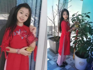 Không nhận ra con gái Elly Trần Cadie Mộc Trà, 7 tuổi đã như Hoa hậu tương lai