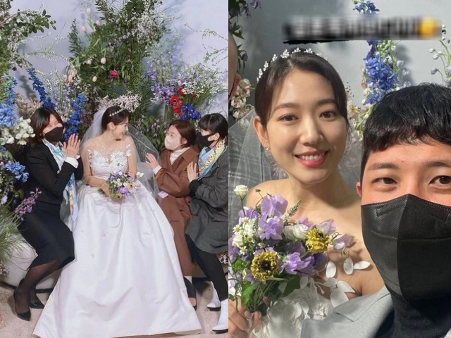 Đám cưới Park Shin Hye: Những hình ảnh hiếm hoi bị lộ, sốt diện mạo cô dâu