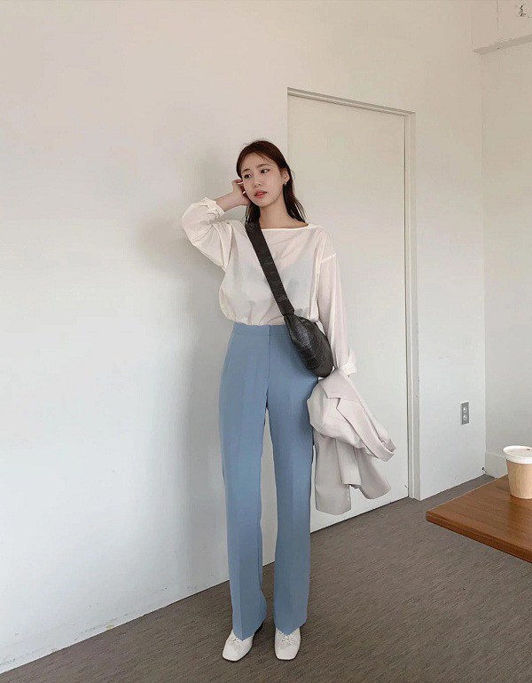 Thuộc một loại quần âu này để đi làm đầu năm sẽ đem lại nhiều lời khen cho nàng - 8