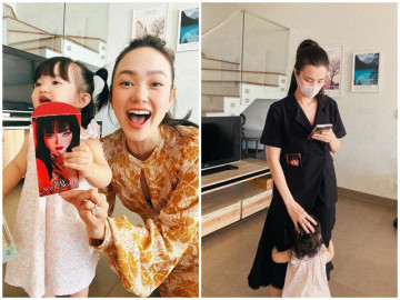 Con gái Đông Nhi được Minh Hằng lì xì và tình cảnh số tiền 5 phút sau đó