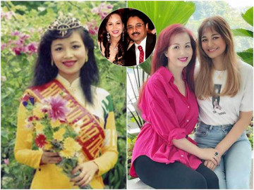 Hoa hậu Việt duy nhất lấy chồng Ấn, sau 30 năm không biết ai là mẹ ai là con gái