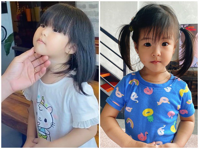 Con gái Lê Phương và chồng kém 7 tuổi càng lớn càng xinh, giống bố y đúc