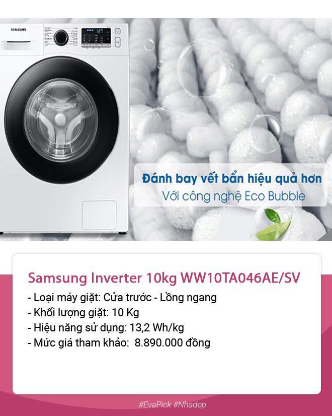 Top 5 máy giặt lồng ngang giá rẻ dưới 10 triệu tốt nhất 2022 - 5
