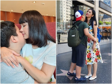 Con trai 13 tuổi đang học online, người đẹp Tây Đô xin hôn làm đứa trẻ ngại với bạn bè