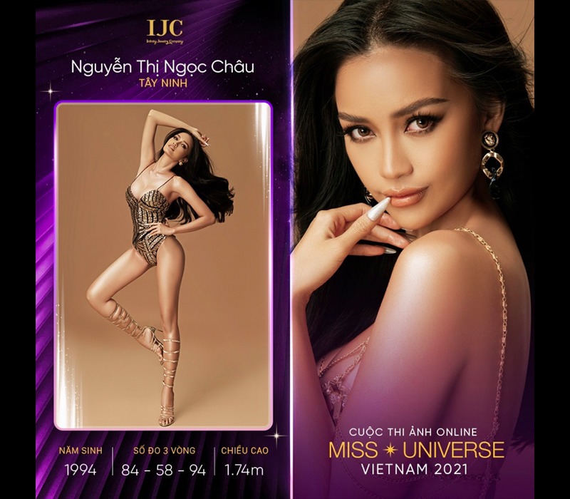 Miss Universe Vietnam những ngày đầu khởi động cuộc thi online đã gay cấn khi xuất hiện nhiều thí sinh "nặng ký", trong đó có Ngọc Châu.
