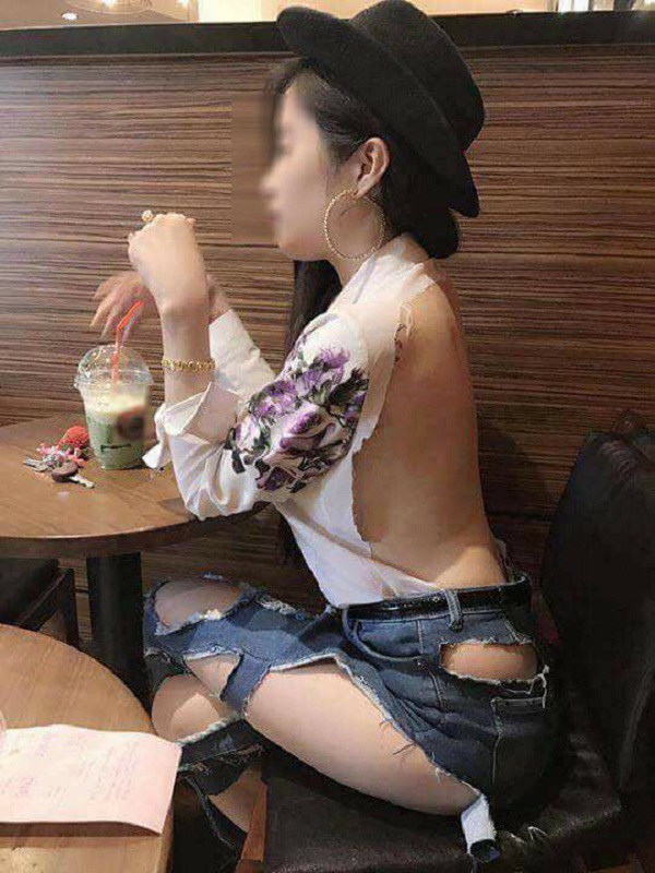 Muôn kiểu diện đồ thiếu vải của các cô gái khi đi ăn uống: có người mặc luôn nội y - 6