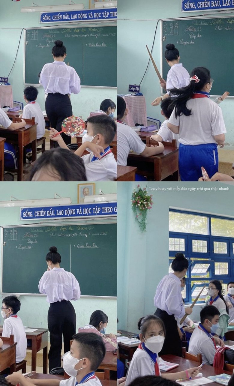 Cô giáo tiểu học Việt Nam xinh như mộng, đi dạy ăn mặc hút amp;#34;triệu viewamp;#34;, đẹp chuẩn minh tinh - 5