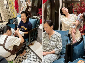 Trả lương 120 triệu đồng/tháng, Đoàn Di Băng còn cung phụng trông con hộ để vú em làm nail đón Tết