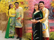Thời trang - Phi Thanh Vân tung ảnh diện tà áo dài Tết e ấp bên tri kỷ, nhan sắc đời thường gây ngỡ ngàng