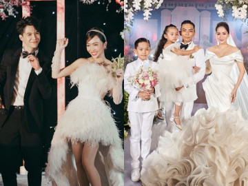 Đám cưới đáng nhớ của showbiz Việt năm qua: Ngô Thanh Vân, Minh Hằng đếm sơ đã chi hơn chục tỷ