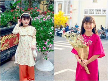 Ngắm loạt ảnh Tết xinh như hoa của loạt mẫu nhí, tỉnh nào của Việt Nam cũng có Hoa hậu tương lai