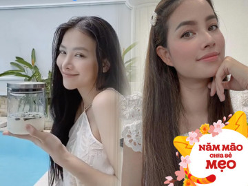 Loạt Hoa hậu Việt đón Tết với mái tóc đẹp như suối, bí quyết nằm hoàn toàn trong bếp, giá chưa đến 10 nghìn