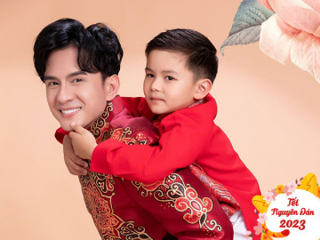 Đan Trường thích ăn bánh chưng chiên chấm đường, muốn sớm đưa Thiên Từ về Việt Nam đón Tết