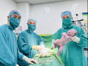 Bà bầu - Mổ cấp cứu vì suy thai, sản phụ Hà Nội may mắn bắt được “cục vàng” 3,5kg đúng ngày vía Thần Tài