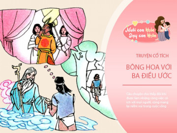 Truyện cổ tích: Bông hoa với ba điều ước