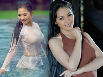 Hoa hậu Sóc Trăng nổi tiếng vì bộ ảnh nude để thiền 10 năm trước giờ vẫn đẹp, ăn mặc có phần khác xưa