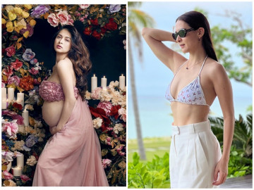 Mỹ nhân đẹp nhất Philippines chia sẻ bí quyết lấy lại vòng eo sau 2 lần sinh nở