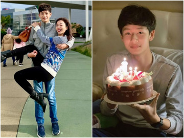 Jennifer Phạm và Quang Dũng cùng chúc mừng sinh nhật con trai Bảo Nam 15 tuổi ở Mỹ