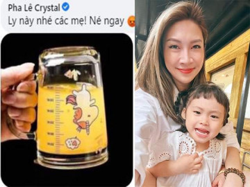 Pha Lê nhập viện khâu 4 mũi vì ly sữa mới mua cho con, rùng mình hậu quả nếu bé bị thương khi uống