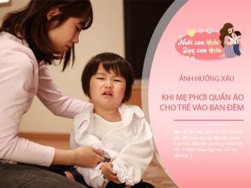 Quần áo trẻ không nên phơi qua đêm, không hề mê tín, 3 điểm sau đều có cơ sở khoa học