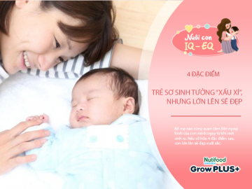 Trẻ sơ sinh chào đời có 4 đặc điểm “xấu xí, lớn lên chắc chắn đẹp tựa thiên thần