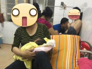 Con mới sinh khát sữa, chị hộ sinh giục "thông sữa cho vợ đi", ông bố Việt làm chuyện ấy giữa phòng phụ sản 20 người