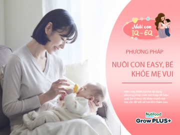 Tất tần tật về Nuôi con theo phương pháp EASY đang được nhiều mẹ Việt quan tâm