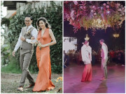 Sao Việt 24h: Rũ bỏ hình ảnh cặp đôi nghiêm túc, Tăng Thanh Hà và chồng nhảy trong đám cưới gây sốt mạng xã hội