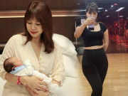 Sinh con thứ 3, vợ đẹp của Mạnh Trường bị chồng nói béo, nay quay lại tập tành vẫn tự ti nhìn đâu cũng thấy mỡ