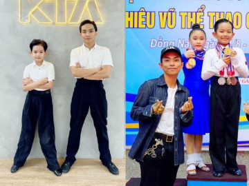 Quý tử điển trai nhà Khánh Thi Phan Hiển: 7 tuổi cao gần bằng bố, giành 8 HCV một cuộc thi nhảy