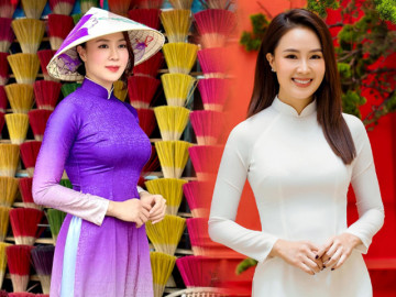 Hồng Diễm hoá nàng thơ xứ Huế, không diện váy hở hang vẫn khéo điêu khắc đường cong