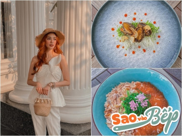 Dâu hào môn Lan Khuê khoe loạt món ăn ngỡ như tranh vẽ: Đẹp mới chụp sống ảo được