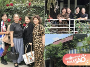 NSND Thanh Hoa đăng ảnh bên 4 chị em ruột, khoe vườn nhà rộng 1.000m2 ngập tràn sắc hoa
