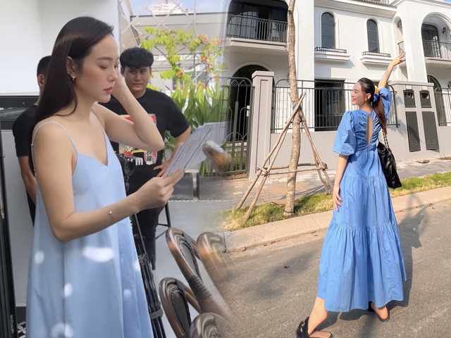 Minh Hằng nhập hội bầu phải sang, đi nhận 2 biệt thự mà đeo túi hiệu, xỏ dép bệt đắt đỏ