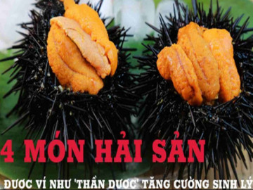 4 món hải sản được ví như 'thần dược' tăng cường sinh lý nam giới