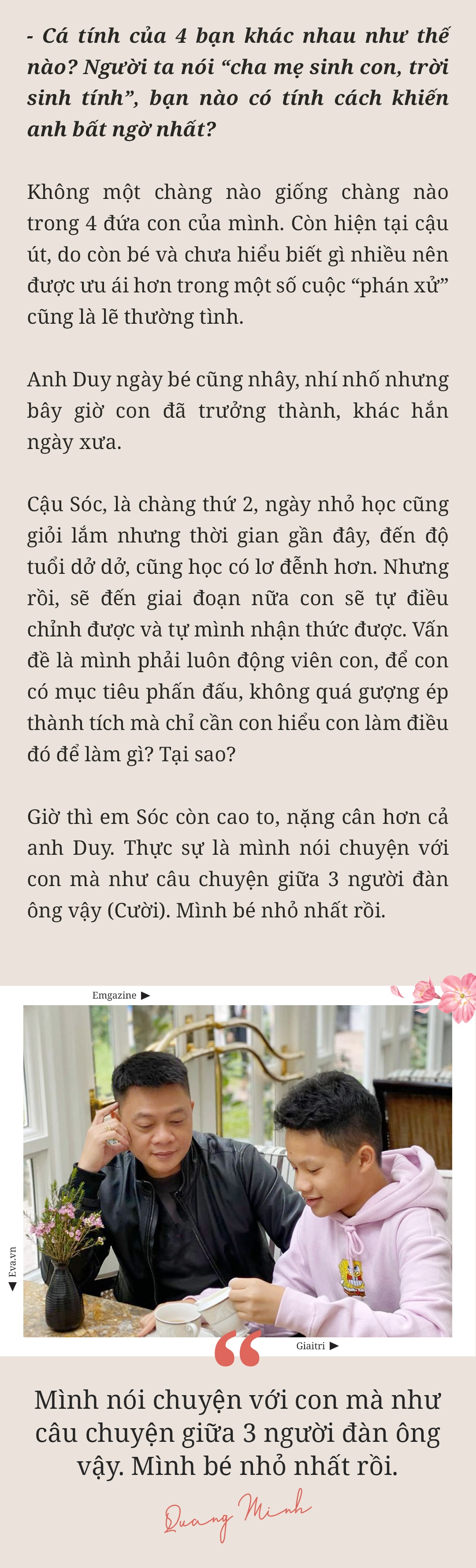 MC Trần Quang Minh: amp;#34;Nếu mừng tuổi ít, các con thấy buồn một thì mình tủi thân mườiamp;#34; - 24