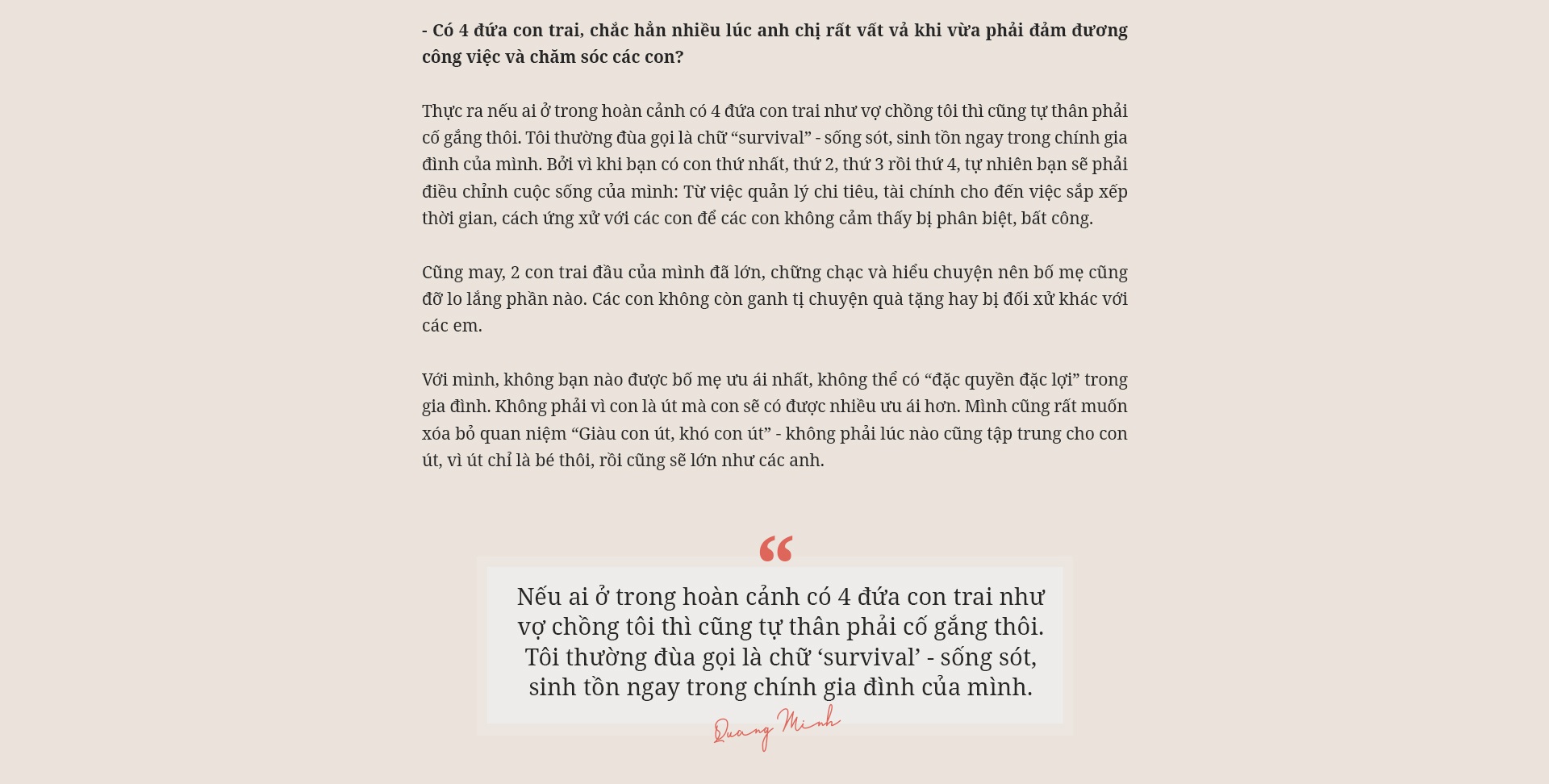 MC Trần Quang Minh: amp;#34;Nếu mừng tuổi ít, các con thấy buồn một thì mình tủi thân mườiamp;#34; - 25