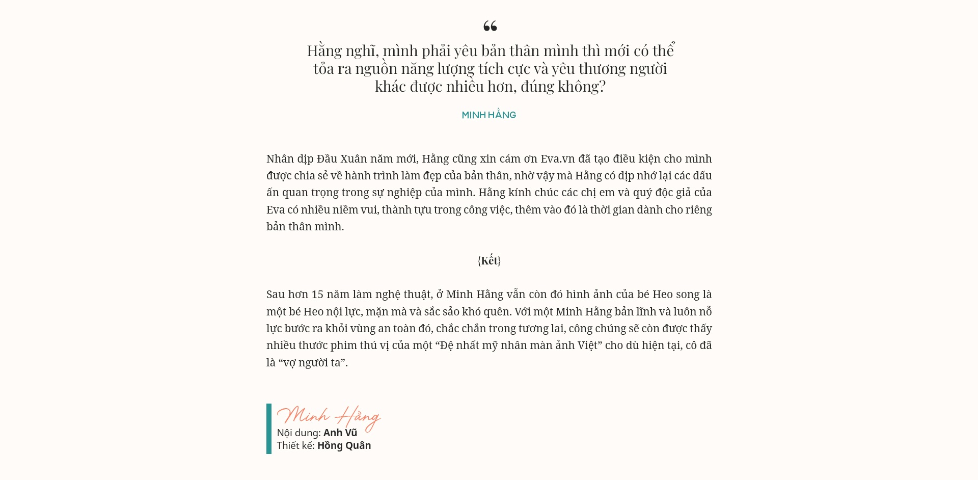 Cùng Ba Trà amp;#34;xông đấtamp;#34; bản tin làm đẹp: Nếu không có táo bạo thì không có Minh Hằng hôm nay - 23