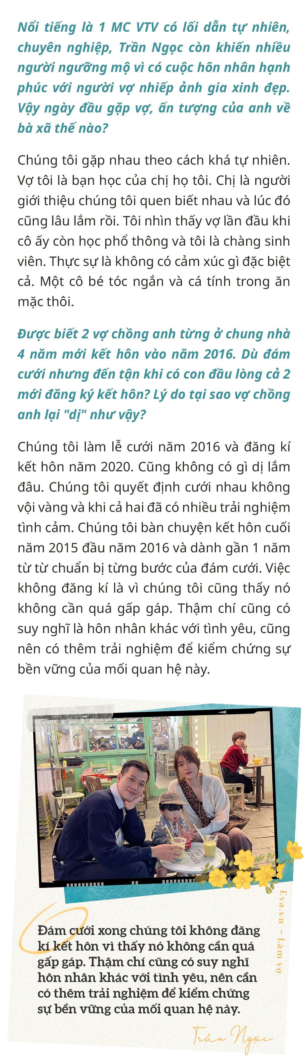 Cuộc hôn nhân đặc biệt của MC nổi tiếng VTV gói gọn trong 2 chữ và tiết lộ tính cách người chồng tuổi Mão - 3