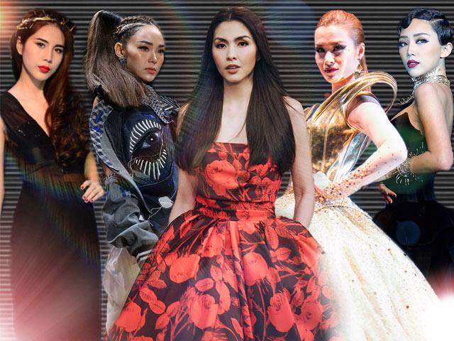 Đọ trình catwalk của Tăng Thanh Hà, Thuỷ Tiên, Minh Hằng trên sàn diễn thời trang