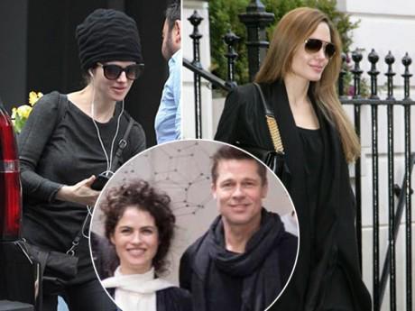 Ngôi sao 24/7: Không ngờ bạn gái mới của Brad Pitt có nét hao hao giống Angelina Jolie