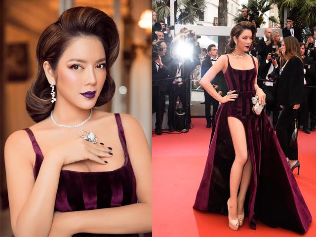 Lý Nhã Kỳ thiêu đốt mọi ánh nhìn khi diện váy xẻ táo bạo tại LHP Cannes