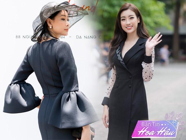 Đỗ Mỹ Linh và Hà Kiều Anh đồng loạt lăng xê sắc đen