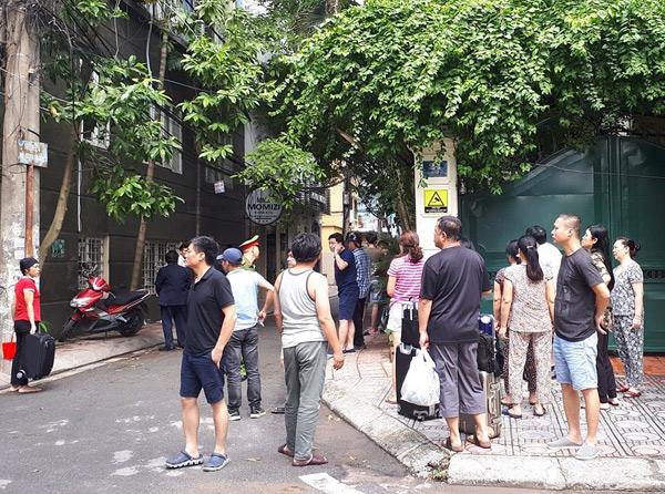 ha noi: chay khach san luc giua trua, khach nuoc ngoai chay tan loan - 7