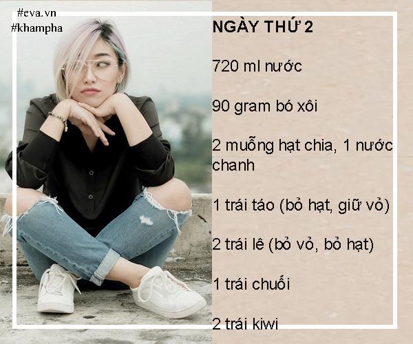 tung kho so vi can nang, mina lieu ap dung thuc don "giai khat" giam 4 kg trong 12 ngay! - 5