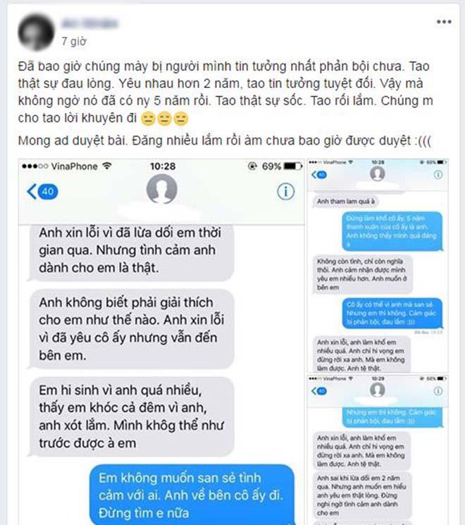 yeu thuong tham thiet suot 2 nam, co gai bang hoang phat hien minh la ke thu 3 - 1
