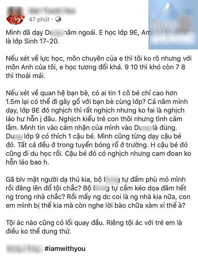 toan canh vu viec nu sinh 15 tuoi to cao anh re la btv the thao minh tiep bao hanh - 7