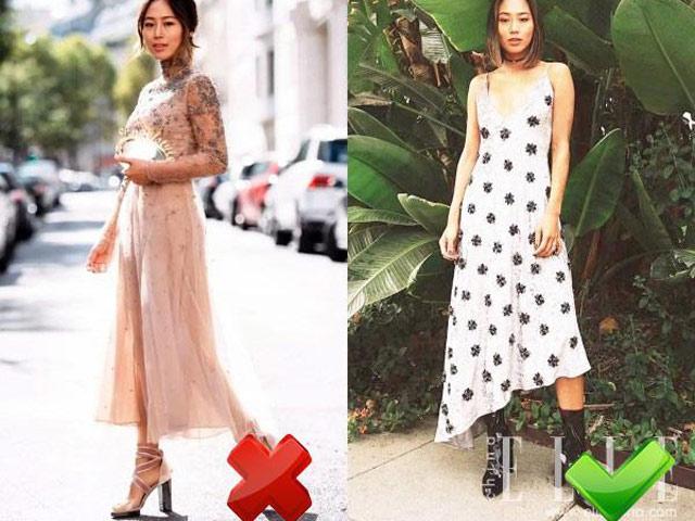 Chân ngắn đừng sợ, cứ tự tin mặc váy maxi!
