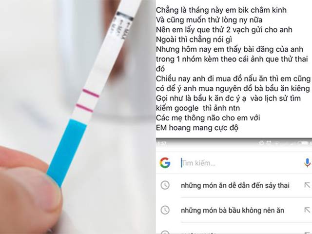 bao minh co thai, co gai soc khi ban trai len mang tim mon an gay say thai de nau - 1