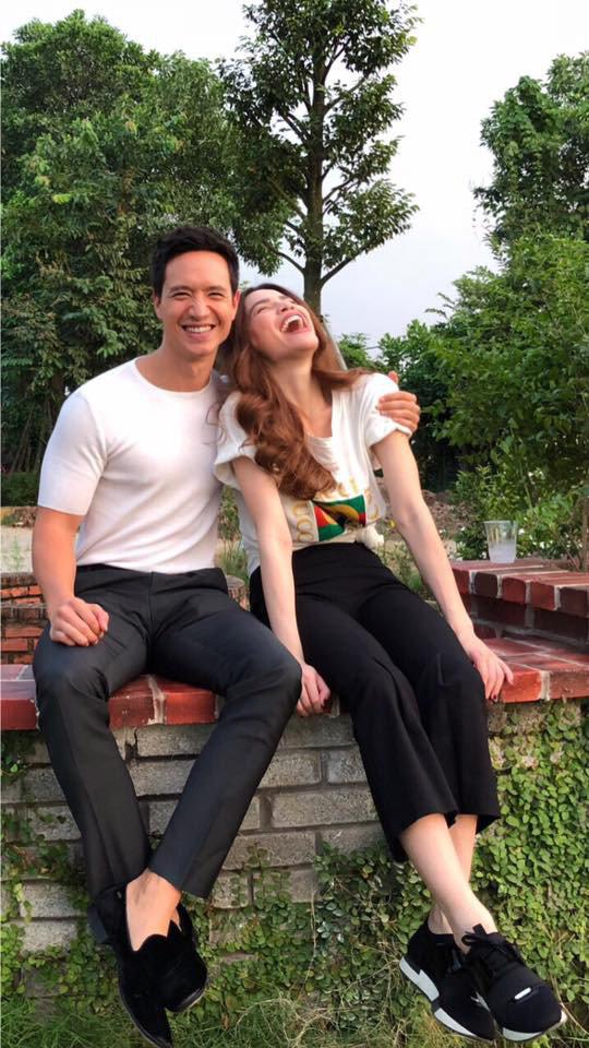 dang hinh anh kim ly ngu guc trong long, ho ngoc ha goi ban trai la "cau be" - 4